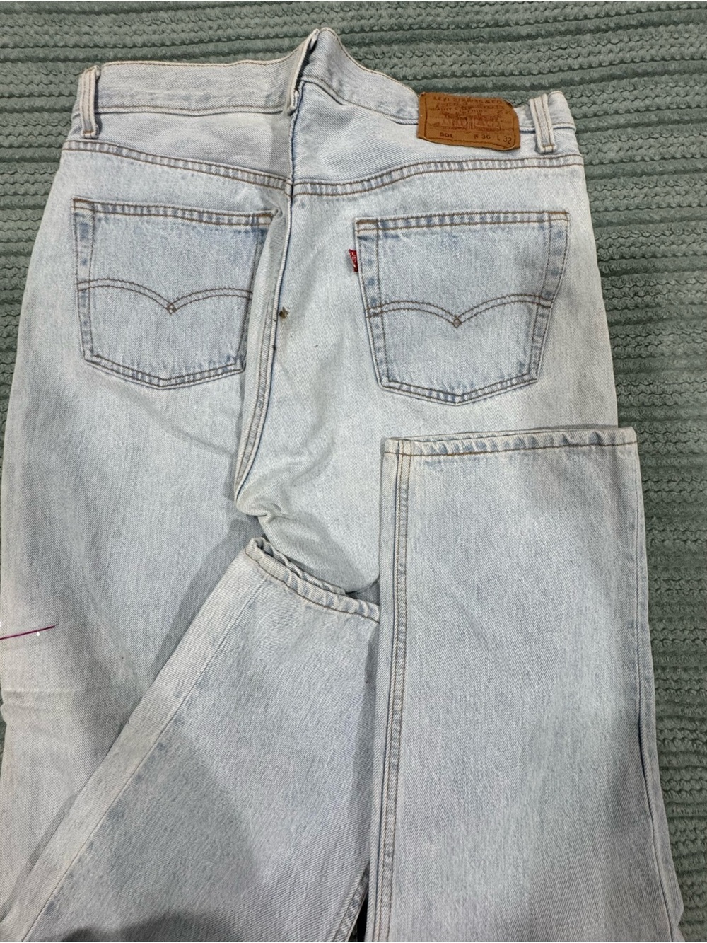 Levi's Light Blue Men’s Straight Jeans